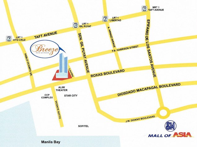 Breeze Residences at Mall of Asia Pasay City by SMDC