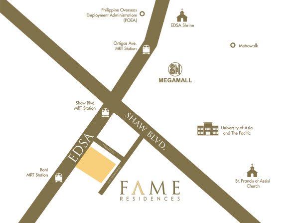 Fame Residences at Edsa Mandaluyong City by SMDC