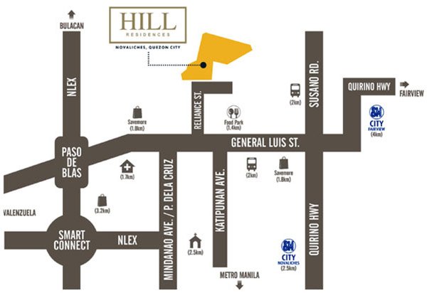 Hill Residences in Novaliches Quezon City by SMDC