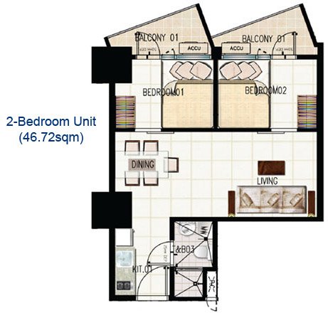 Jazz Residences at Bel-Air Makati City by SMDC